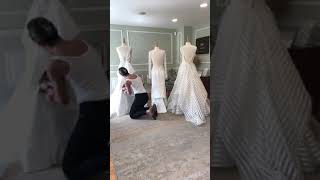 Bustle Styles For Different Wedding Dresses [upl. by Anomar]