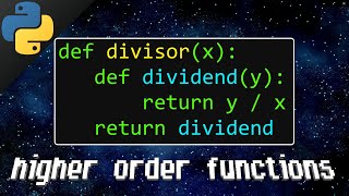 Python higher order functions 👑 [upl. by Ondine]