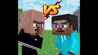 Baby Steve VS Bad Villager Good deeds VS bad deeds 2025 STMine shorts [upl. by Nylra]