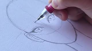 How I Draw Faces  FIRST TUTORIAL VIDEO [upl. by Bills]