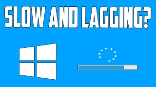 How To Fix Windows 10 LaggingSlow Problem Quick Fix [upl. by Agnola502]