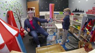 Child Centered Play Therapy CCPT example with B amp CaryRPTS [upl. by Barthol]