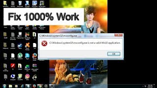 How to Fix Exe Not a Valid Win32 Application Error In All Windows tutorial [upl. by Nahguav]