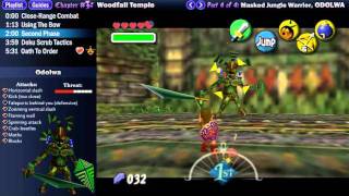 Legend of Zelda Majoras Mask Walkthrough 03 44 quotWoodfall Temple ODOLWAquot [upl. by Vijar]