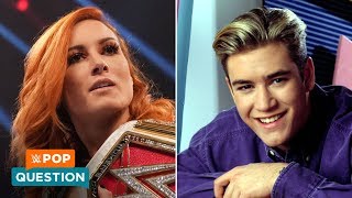 Superstars reveal their childhood crushes WWE Pop Question [upl. by Siraved]