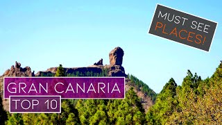 Gran Canaria  TOP 10 BEST PLACES to Visit [upl. by Shoshanna143]