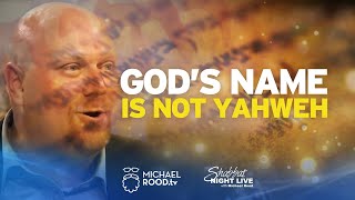 God’s name is not Yahweh – Proof from Jewish Rabbis [upl. by Ute]