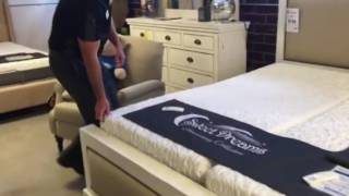 How To Keep XL Twin Mattresses From Separating Split King Adjustable Bed [upl. by Ytsirc]