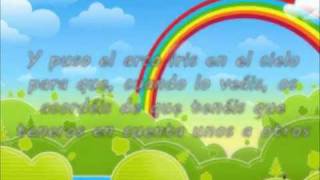 Cuento del Arco Iris Letra [upl. by Akkahs840]