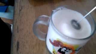 Aerolatte Review Frothing Cold Milk In Under 1 Minute [upl. by Barrow78]