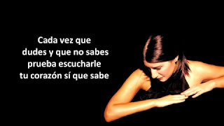 Laura Pausini Escucha tu corazón letra [upl. by Mcnamee939]