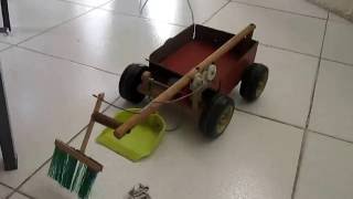 prueba de robot recoge basurabasurabot [upl. by Akins]