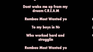 W A R I S Rembau Most Wanted lyrics YouTube [upl. by Manvel502]