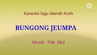 BUNGONG JEUMPA Lagu Daerah Aceh  karaoke [upl. by Cresa]