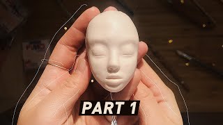 How to Sculpt a Face 🌸Part 1 [upl. by Nyllaf]