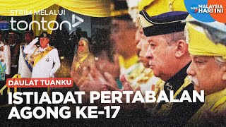 CLIP MHI 16 Jul 2024 Istiadat Pertabalan Agong ke17  Tonton [upl. by Alyce]