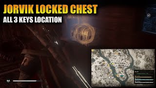 Jorvik All 3 Keys Locked Chest Wealth  Assassins Creed Valhalla [upl. by Elleron]