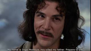 Princess Bride  My name is Inigo Montoya You killed my father Prepare to die [upl. by Rubin]